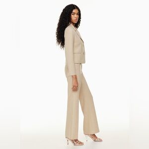 Aritzia pantsuit set | La Paz cropped blazer & effortless style pants